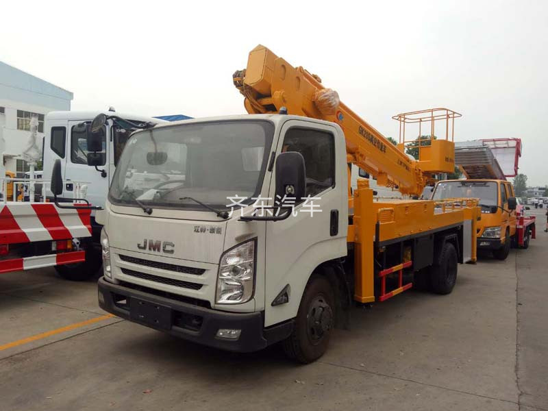 江铃22米伸缩臂式 高空作业车