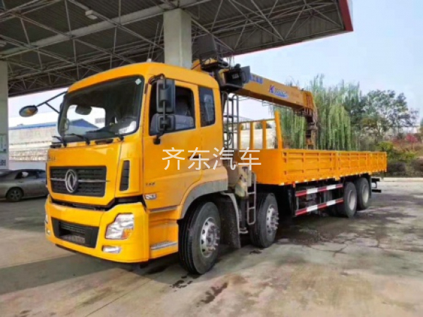 东风前四后四[小三轴]8吨10吨随车吊