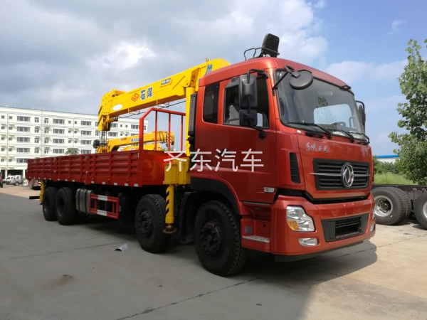东风前四后四[小三轴]8吨10吨随车吊