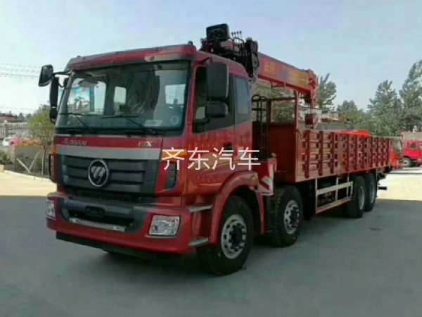 东风前四后四[小三轴]8吨10吨随车吊