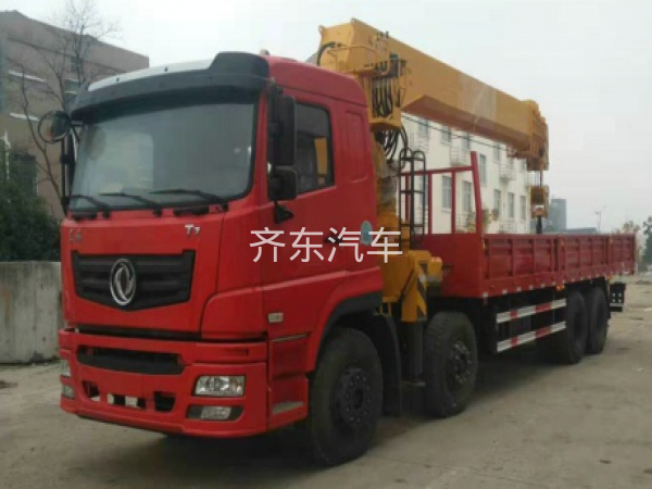 东风前四后四[小三轴]8吨10吨随车吊