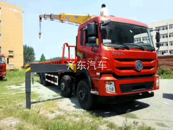 东风前四后四[小三轴]8吨10吨随车吊