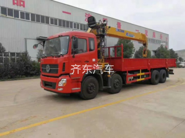东风前四后四[小三轴]8吨10吨随车吊