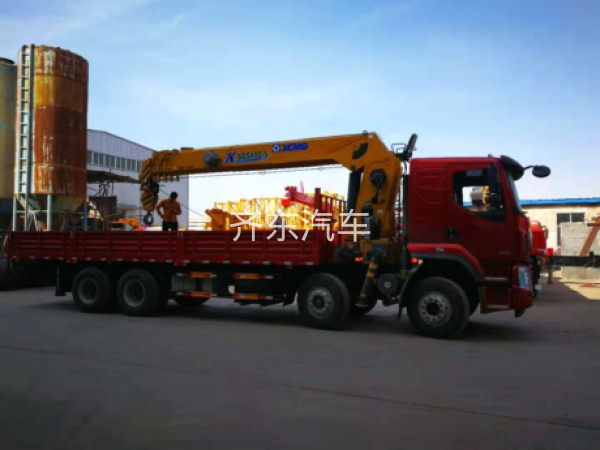 东风前四后四[小三轴]8吨10吨随车吊