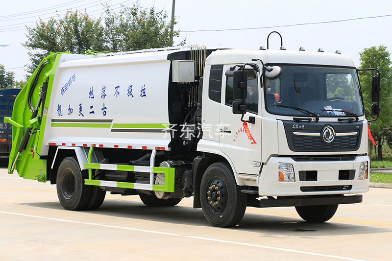 国六东风天锦18方压缩垃圾车