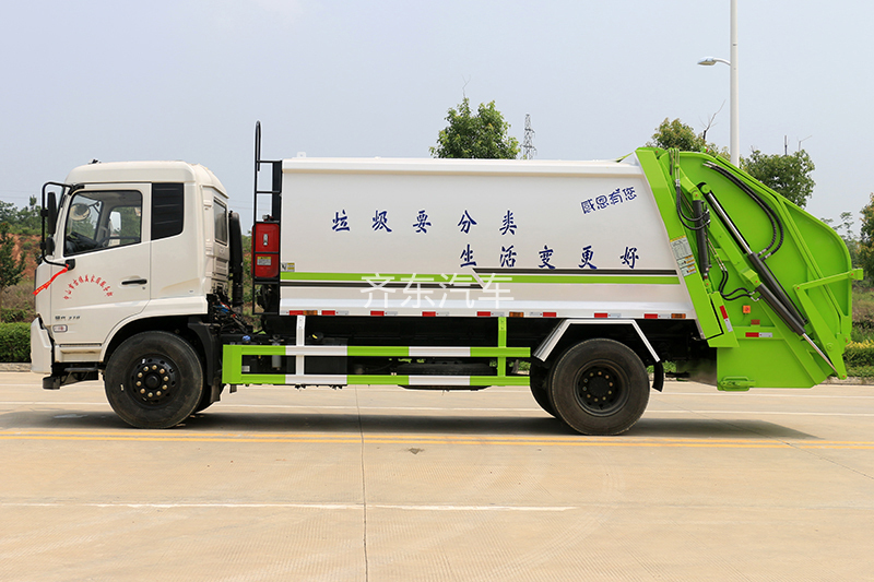 国六东风天锦18方压缩垃圾车