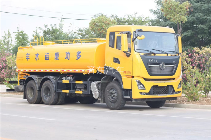 国六东风天龙后八轮 25吨 洒水车​