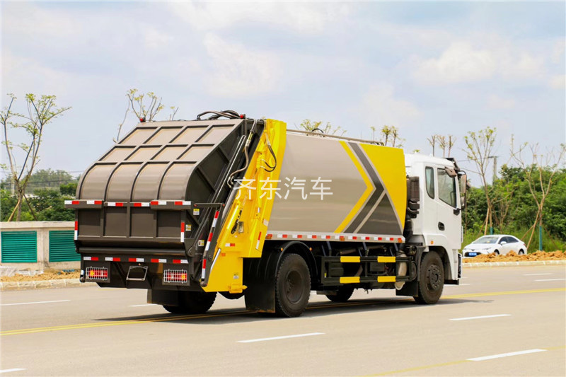 国六东风天锦18方压缩垃圾车
