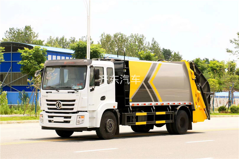 国六东风天锦18方压缩垃圾车