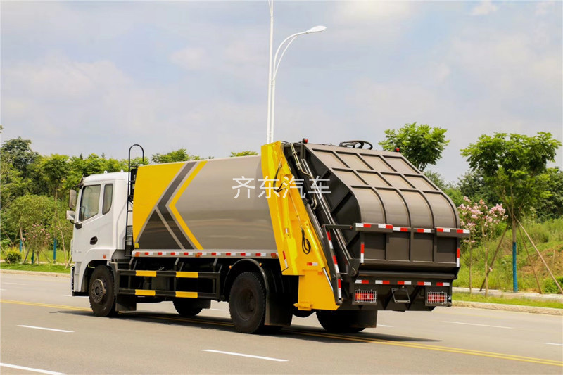 国六东风天锦18方压缩垃圾车