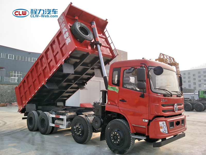 东风8X4自卸车20立方出口版