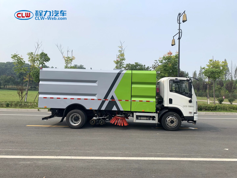 比亞迪8噸純電動洗掃車