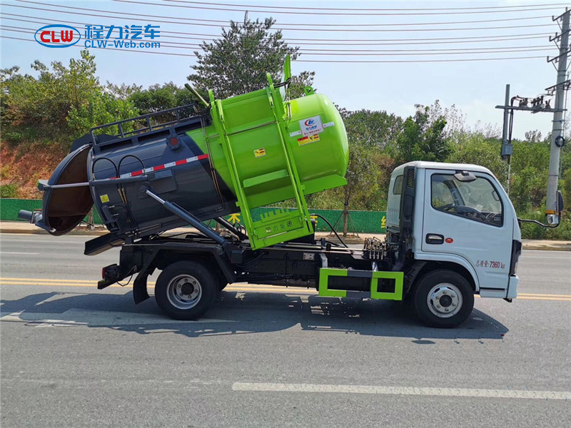 東風D6-5噸餐廚垃圾車經濟版