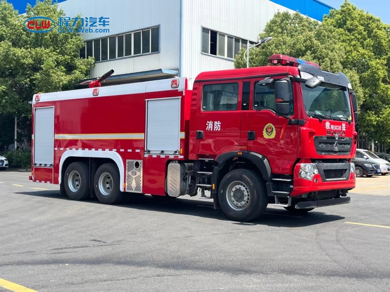 重汽HOWO12-16噸水罐消防車