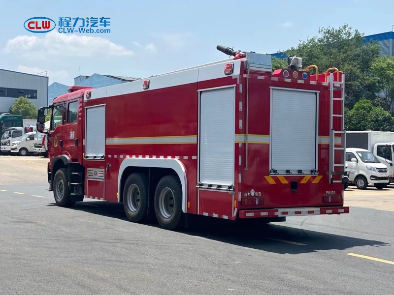 重汽HOWO12-16噸水罐消防車