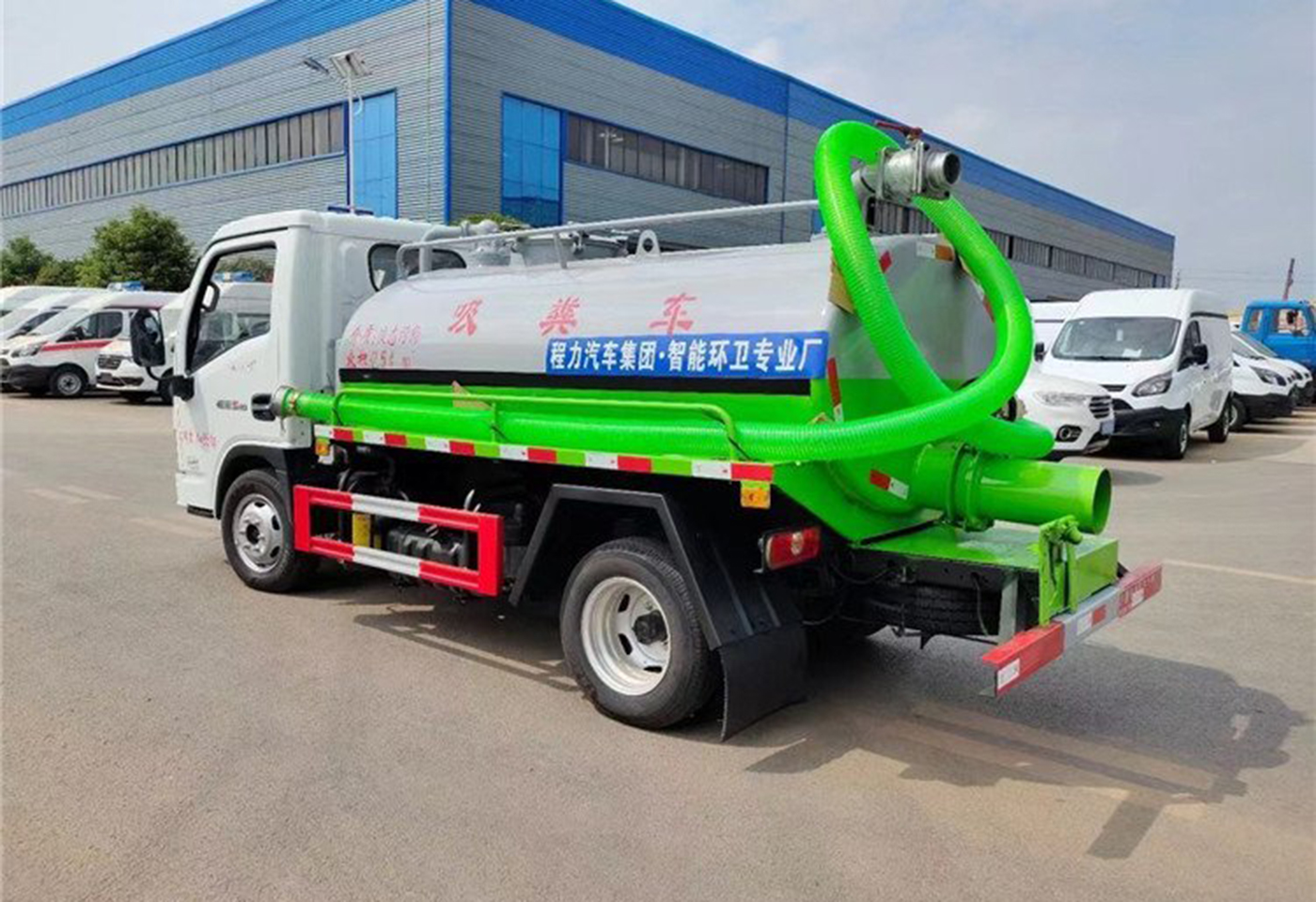 跃进柴油版3方吸粪车
