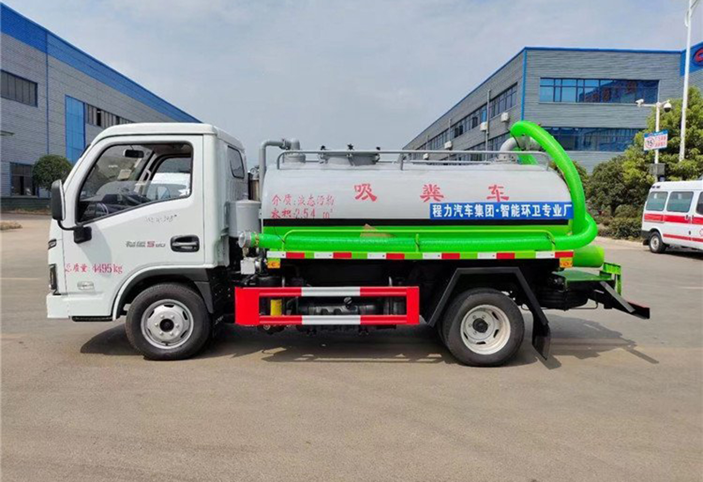 跃进柴油版3方吸粪车