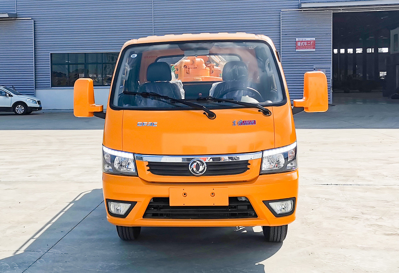 途逸3方蓝牌吸粪车