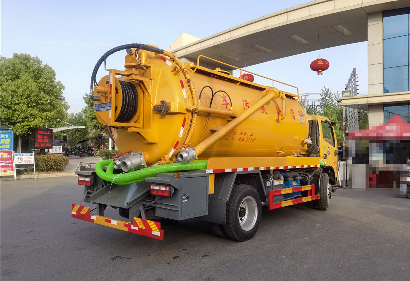 大多利卡12方一体罐清洗吸污车