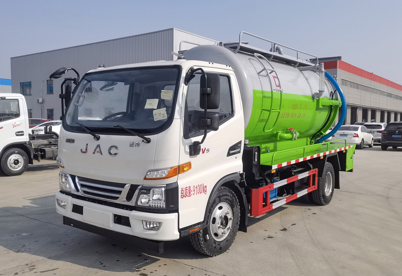 江淮8方清洗洗污车