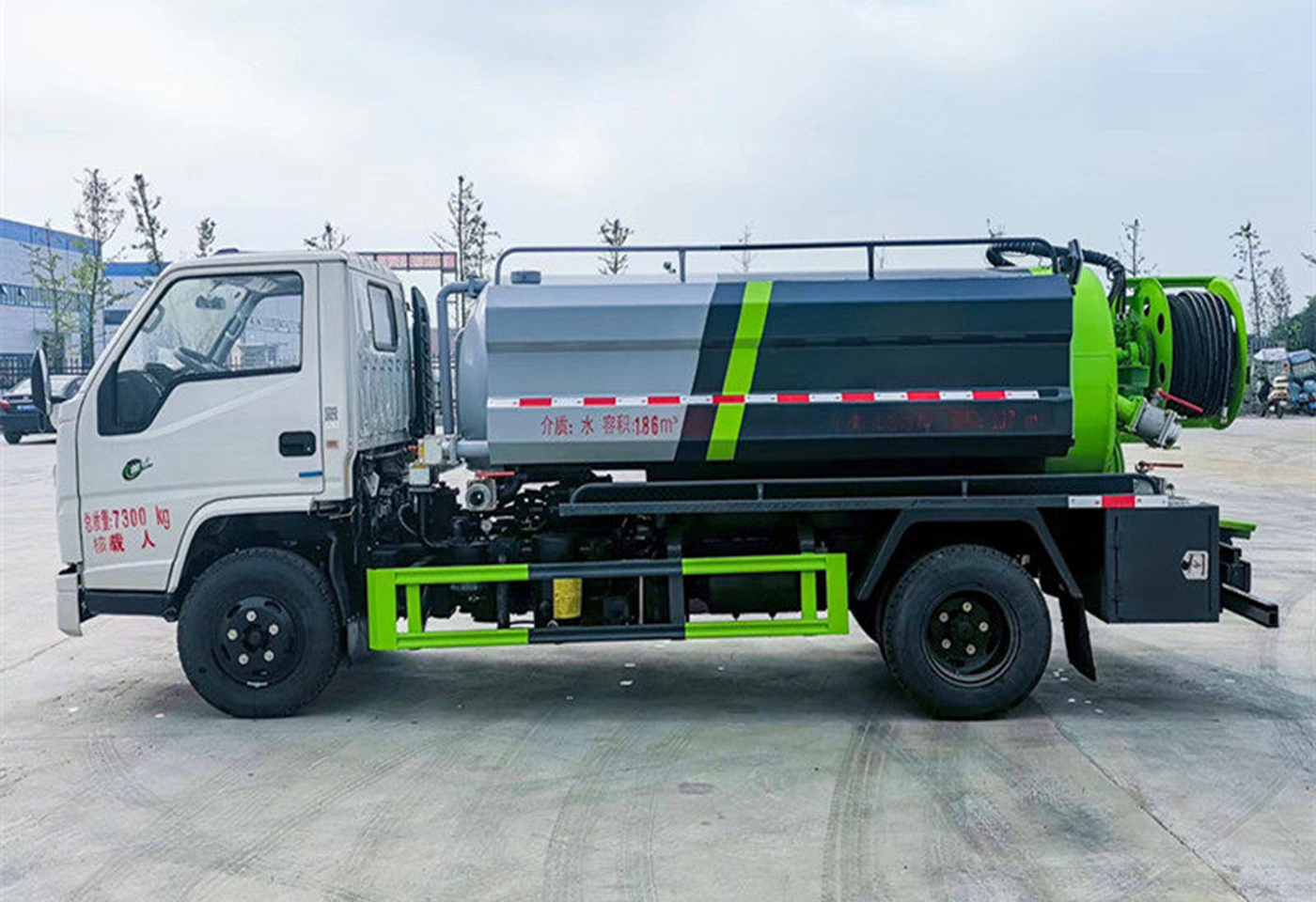 江铃顺达6方清洗吸污车