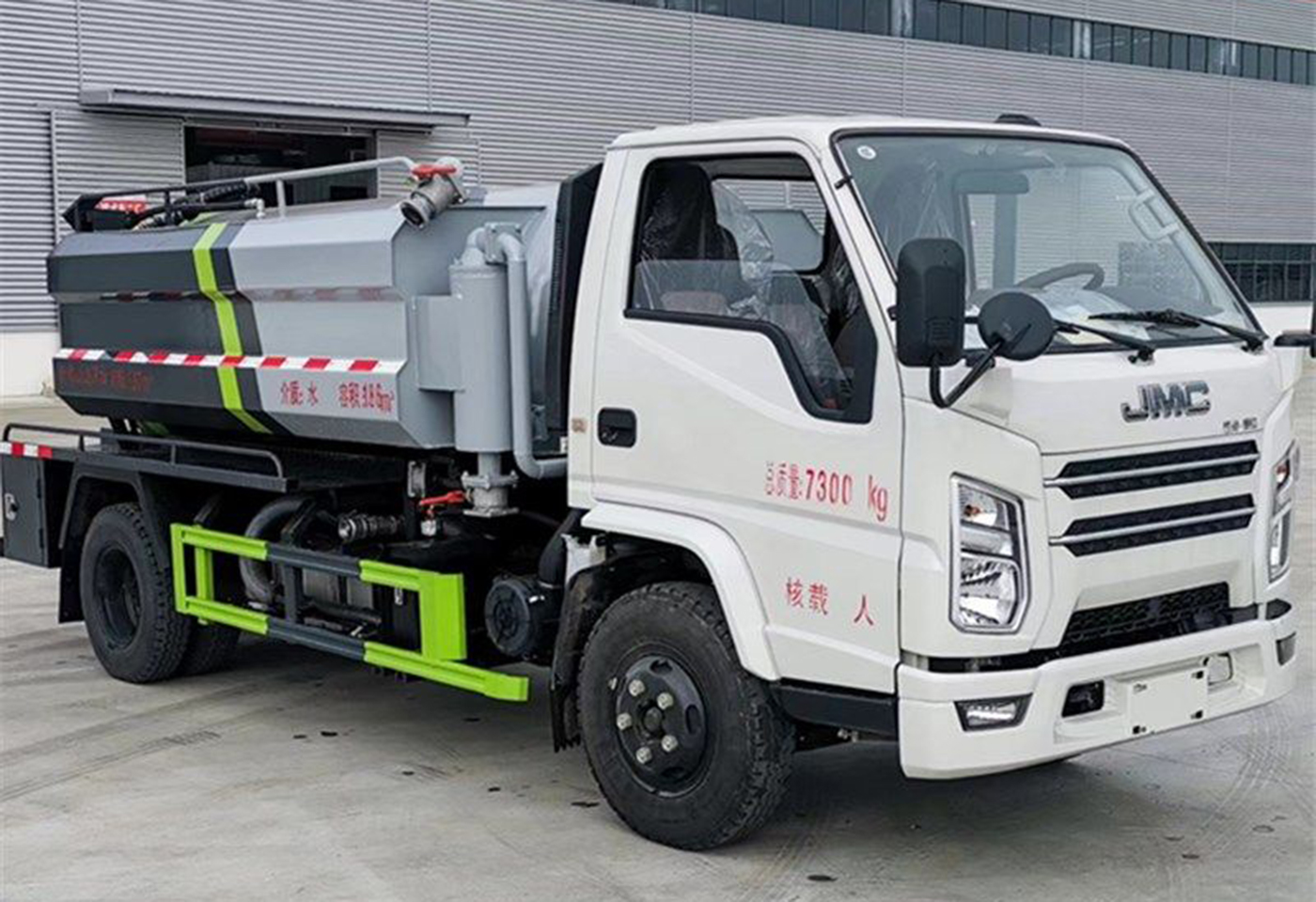 江铃顺达6方清洗吸污车