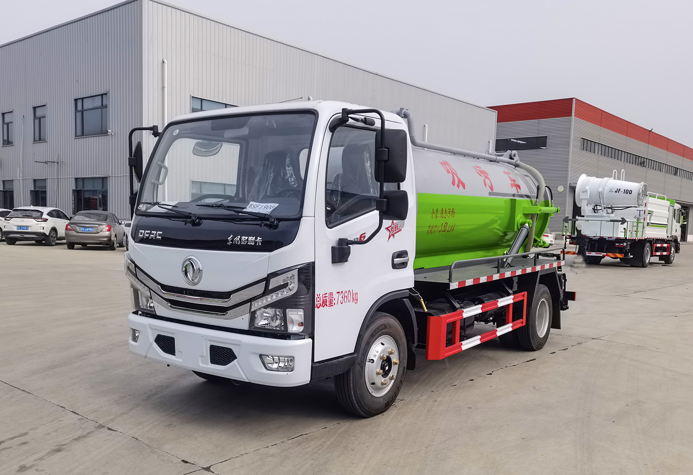 东风5方吸污车