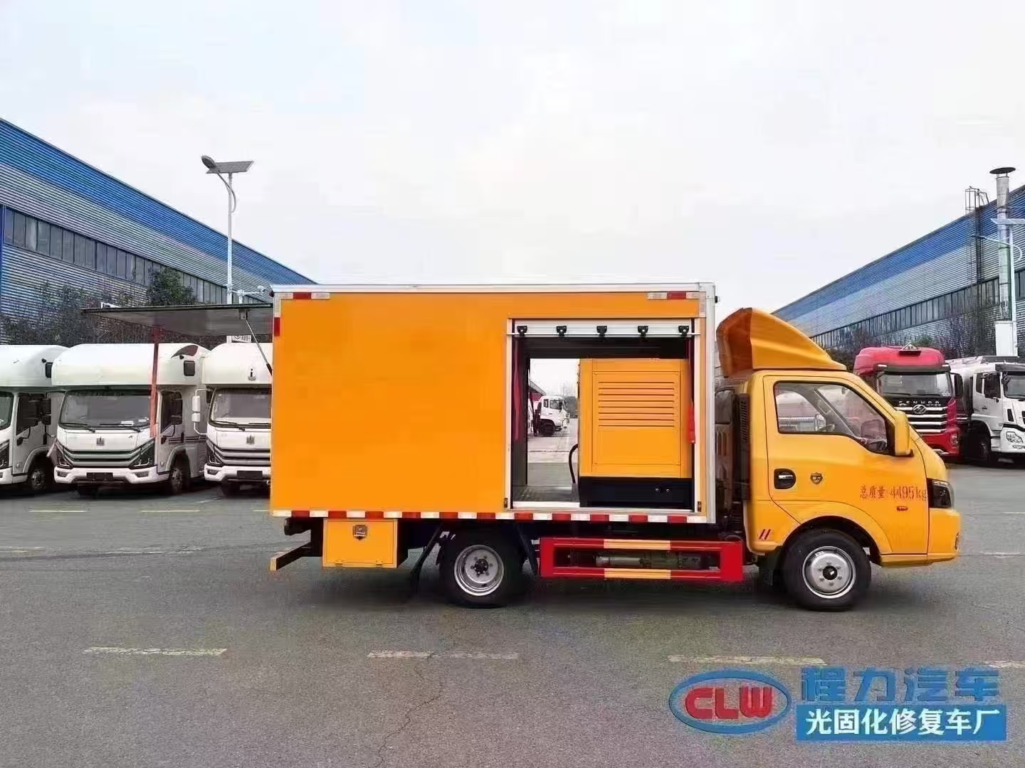 东风途逸光固化修复车