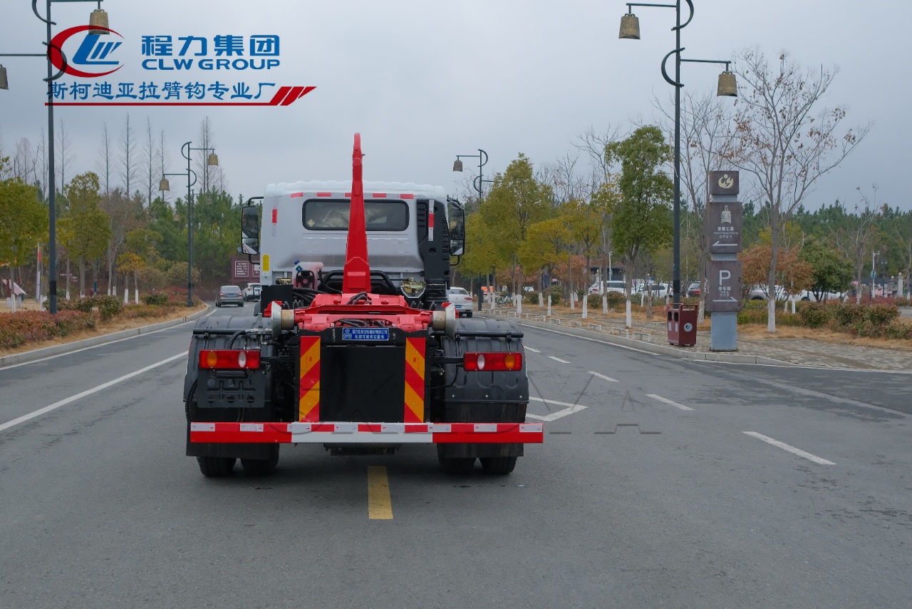 东风华神车厢可卸式垃圾车