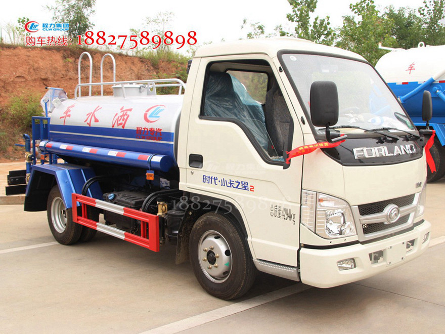 3方小型洒水车 绿化喷洒车