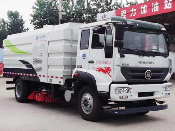 重汽扫路车 程力威牌CLW5160TSLZ5型扫路车