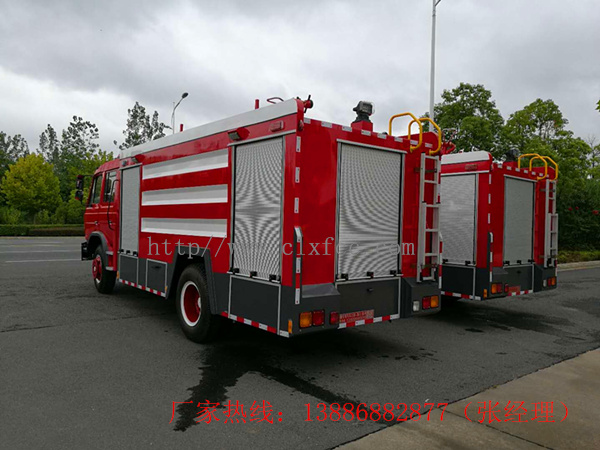 6-8吨东风153泡沫消防车