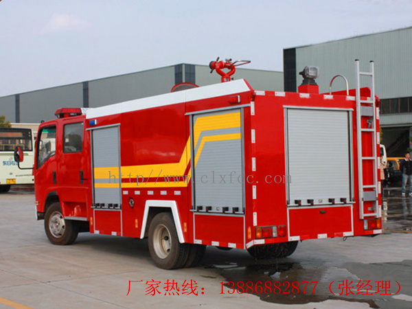 3.5吨五十铃水罐消防车