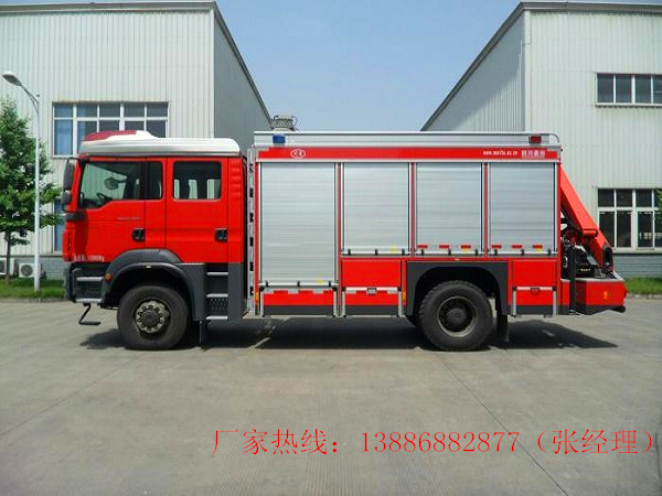 德国曼恩抢险救援消防车