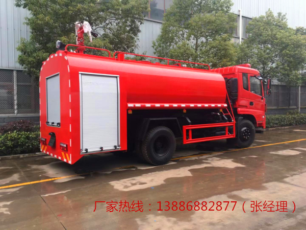 10T东风新款消防洒水车