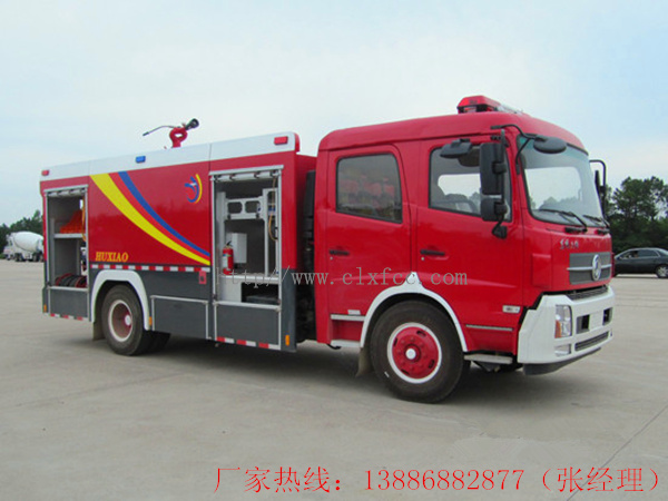 6吨东风天锦水罐消防车