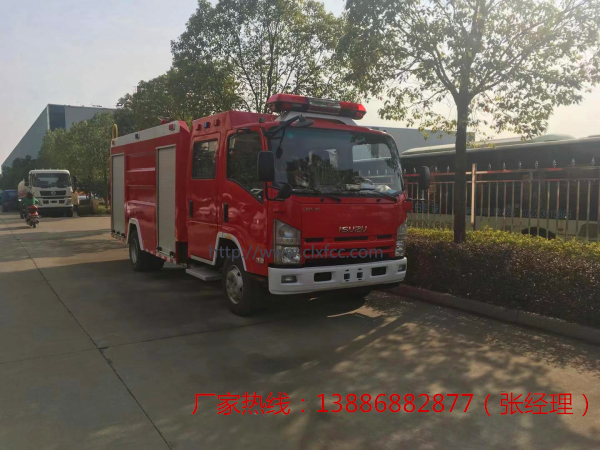 4吨五十铃泡沫消防车