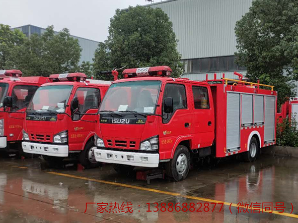 3吨600P水罐消防车