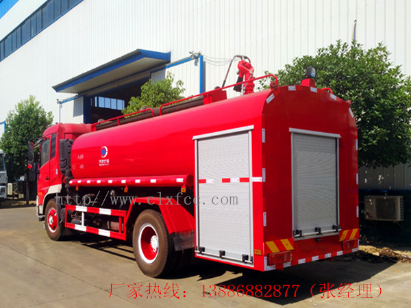 10吨东风天锦消防洒水车