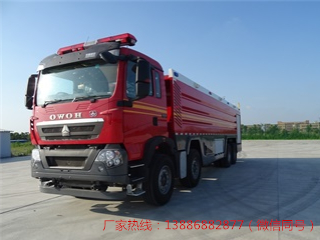 豪沃24吨水罐消防车