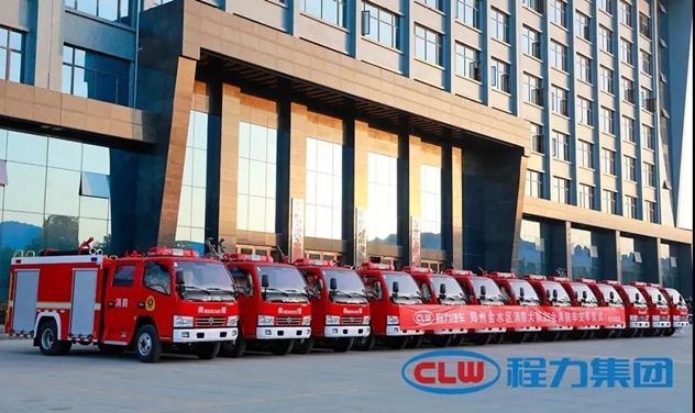 东风多利卡水罐消防车