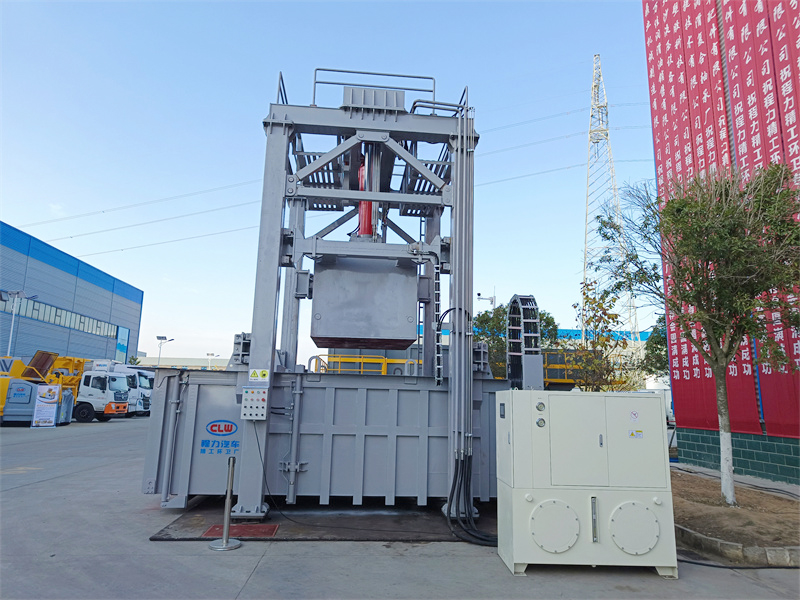 垂直式垃圾压缩站