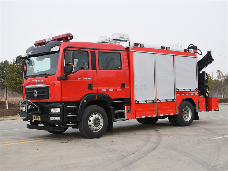 國六  汕德卡搶險救援消防車