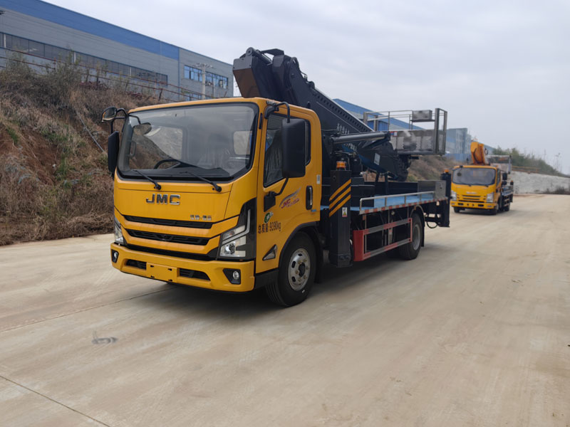 国六江铃凯运36米直臂伸缩式高空作业车-CL5092JGK6ADS