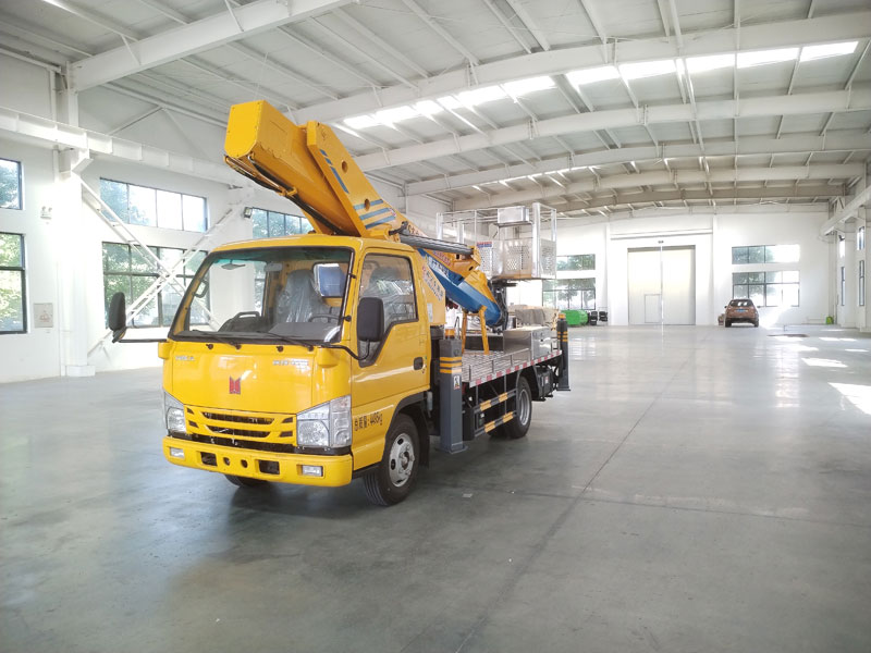 国六庆铃五十铃31米/32米伸缩臂式高空作业车-CL5080JGK6DS