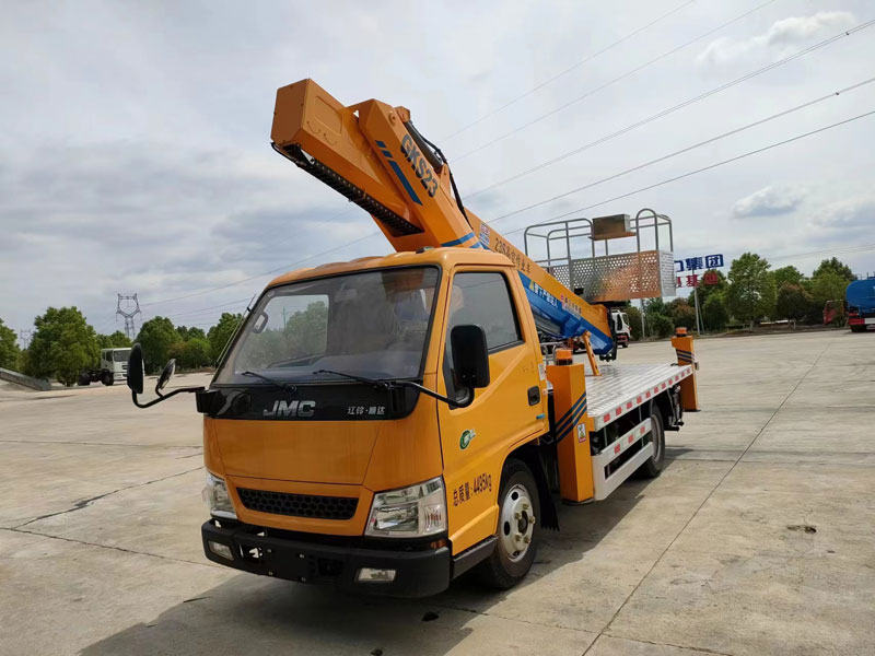 江铃顺达国六蓝牌23米直臂伸缩式高空作业车-CL5042JGKA6DS