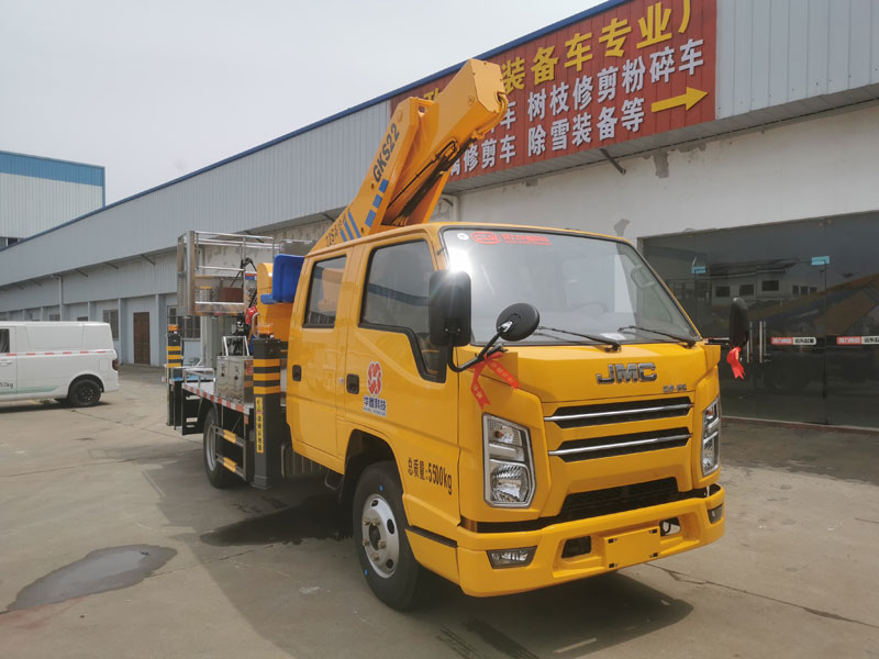 国六江铃22米伸缩臂式高空作业车-CL5061JGK6DS