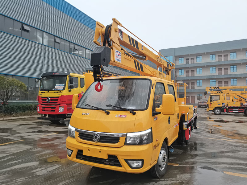 国六东风途逸13米折叠臂高空作业车-CL5041JGK6DS