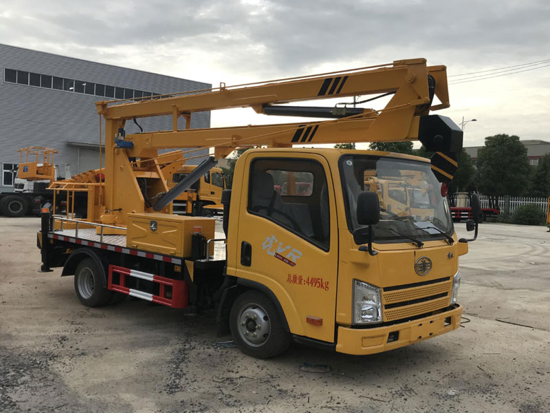国六解放13.5米高空作业车-CLW5040JGKC6