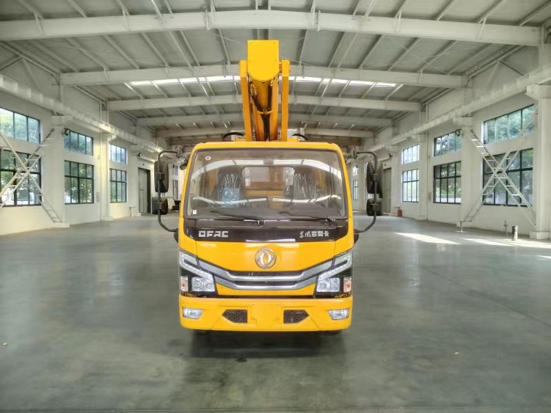 国六东风多利卡蓝牌31米直臂伸缩式高空作业车-CL5049JGK6AJB